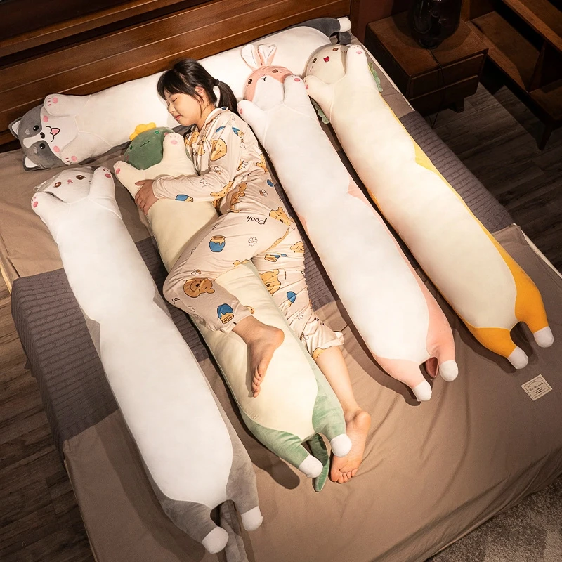 冰丝抱枕床上长条枕头女生侧睡夹腿靠枕男生款床头大靠垫孕妇宿舍