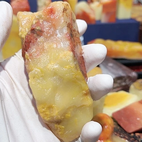 寿山石印石无*寿山石芙蓉原石