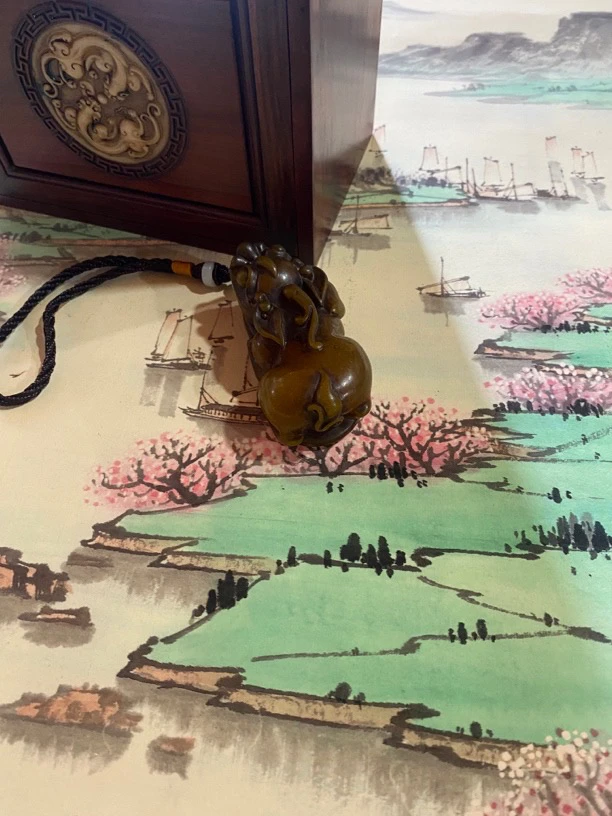 【暮素优选】精品摆件老辣貔貅把件列作品001