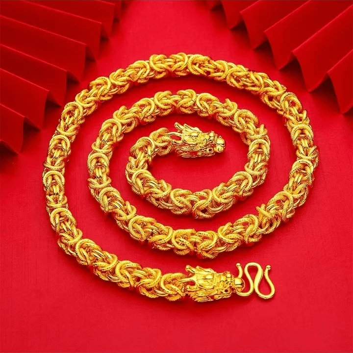 合金项链 【龙骨项链】男款男士时尚潮流大气个性霸气素款