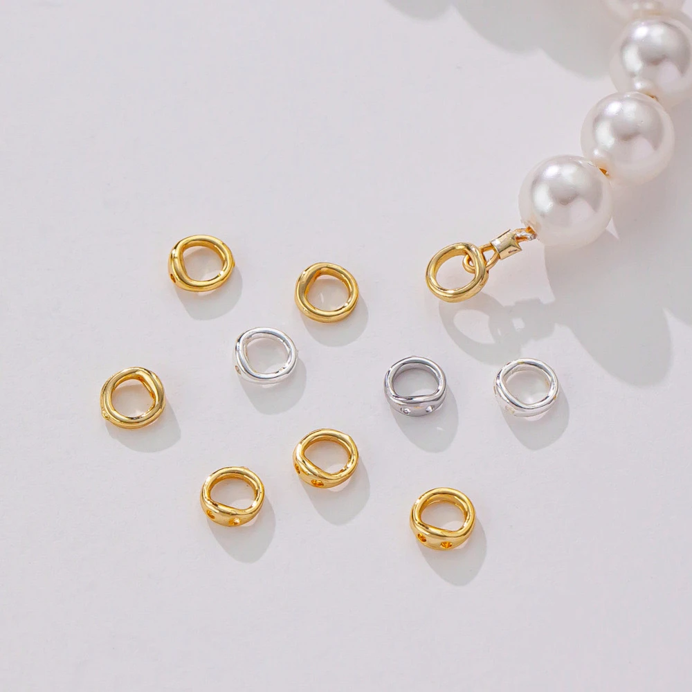 （藏线圈）铜镀高保收尾配件diy手链项链配件配饰