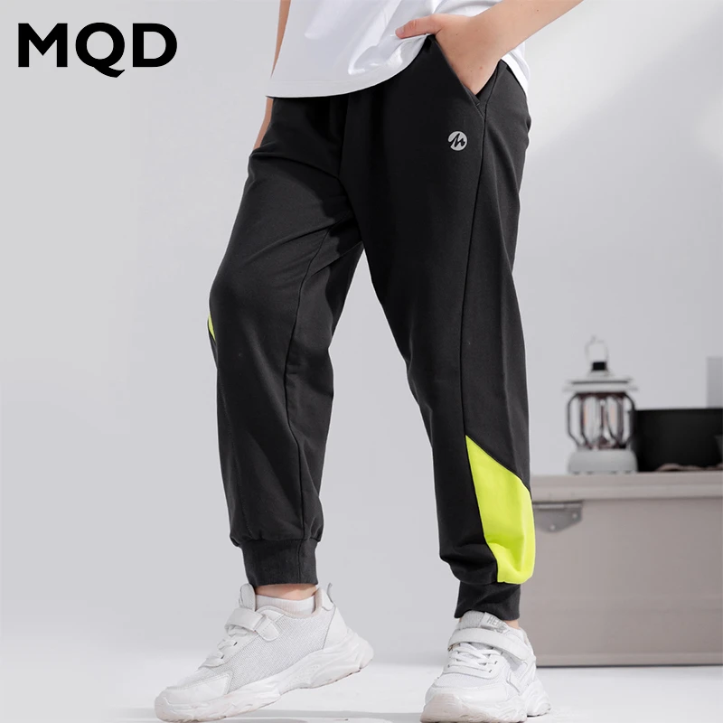 MQD童装男童春秋运动裤户外百搭弹力中大童男孩针织宽松TT4311604