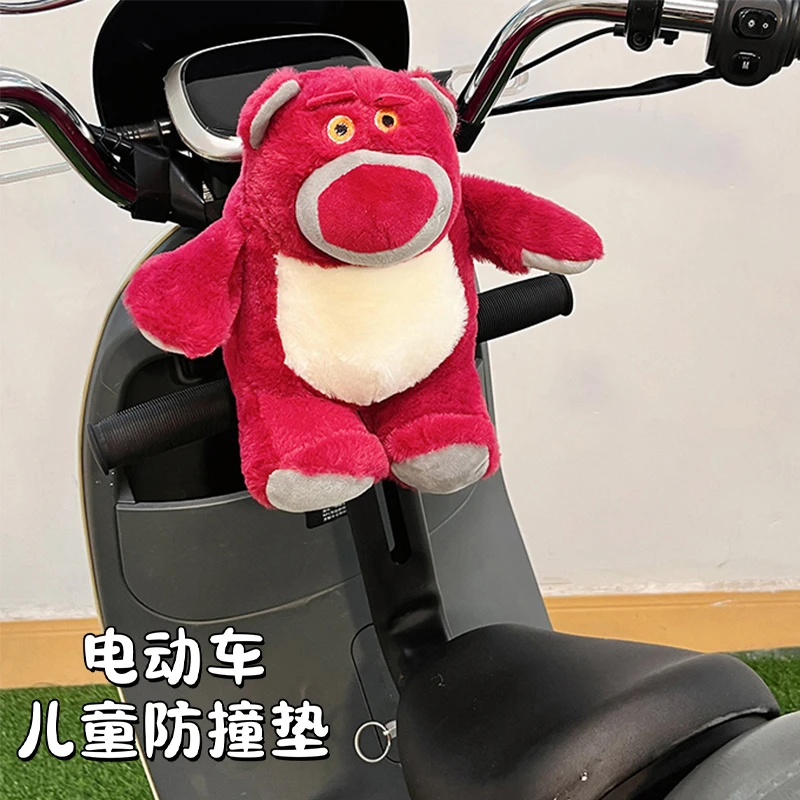 电动车儿童防撞头保护垫玩偶可爱卡通电瓶车前置宝宝公仔护头神器