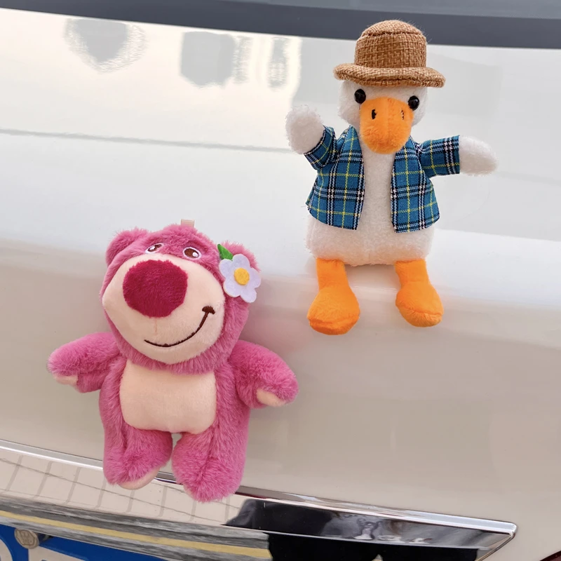 汽车后备箱车尾装饰玩偶车身摆件网红掌门狗卡通可爱公仔车外挂饰