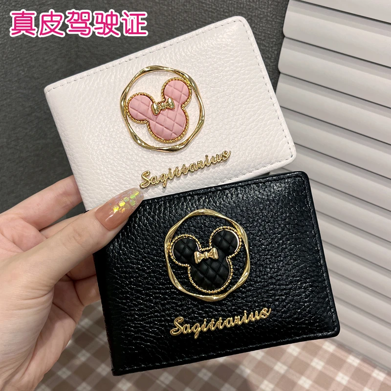 真皮驾驶证皮套女高档网红时尚创意驾照保护套个性行驶证二合一