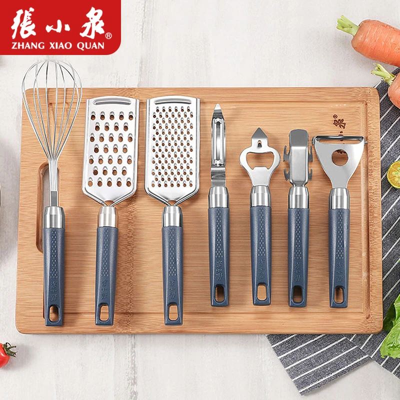 张小泉刨皮刀家用刮皮刀打蛋器开瓶器提盘器刨司打皮刀削皮器神器