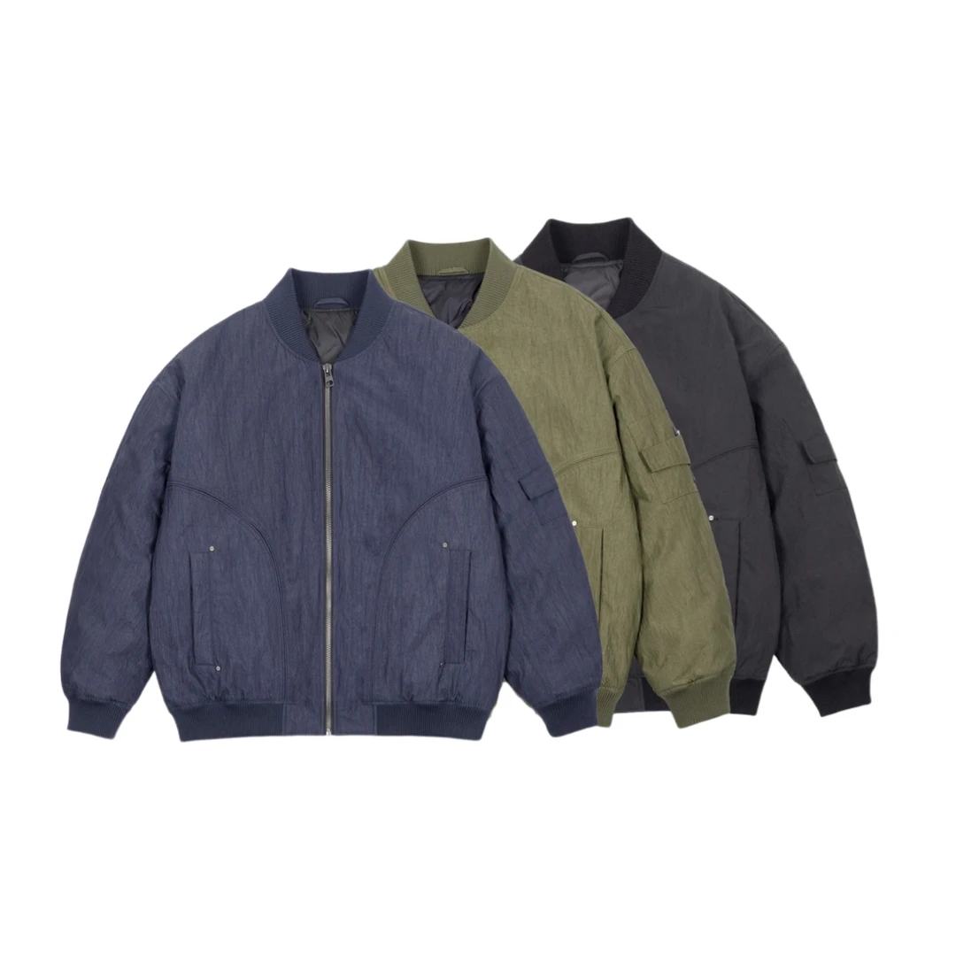 羽绒服棒球领短款羽绒服加厚保暖棒球领户外立领韩版5552日系冬季