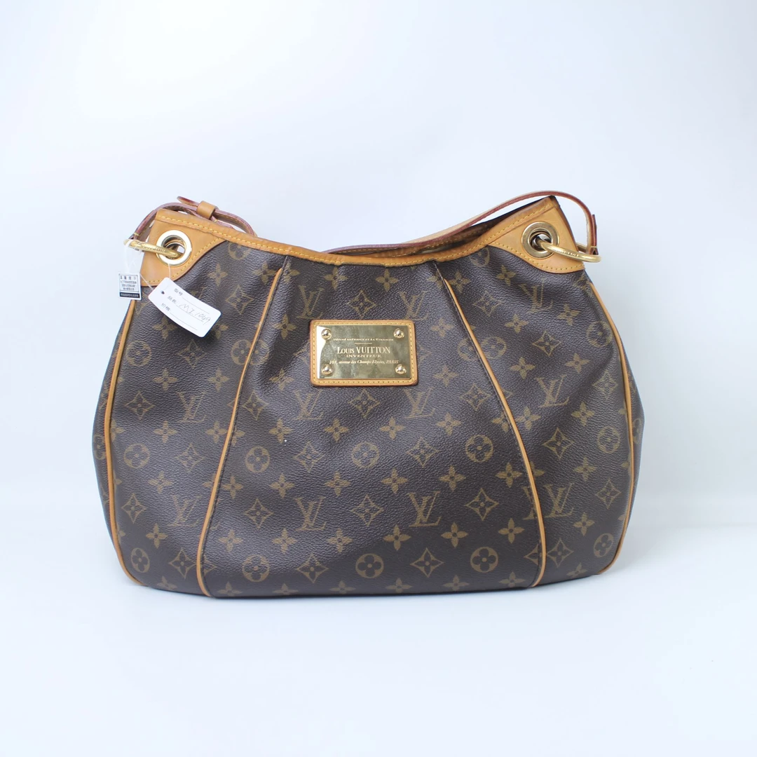 95新 LouisVuitton/路易威登  MI1049经典老花中号南瓜单肩腋下包