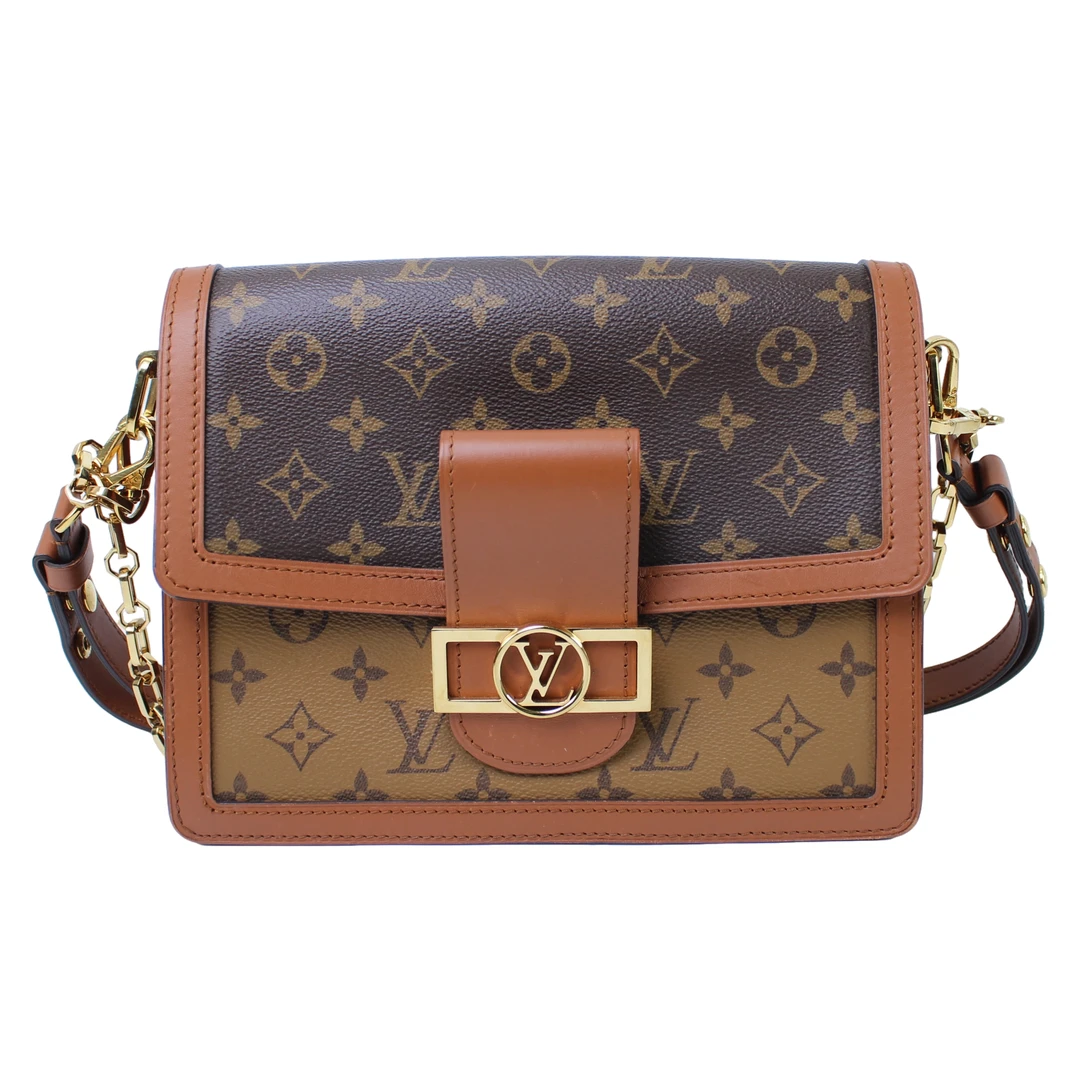95新 LouisVuitton/路易威登 经典老花中号达芙妮单肩包 FL2260