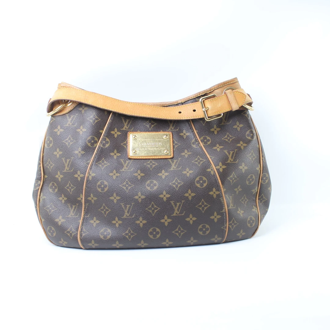 90新 LouisVuitton/路易威登  经典老花小号南瓜单肩腋下包MI1089