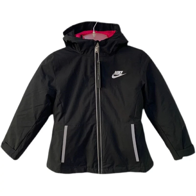 Nike/耐克 女童091可拆 双面穿三合一棉服冲锋衣36F257函