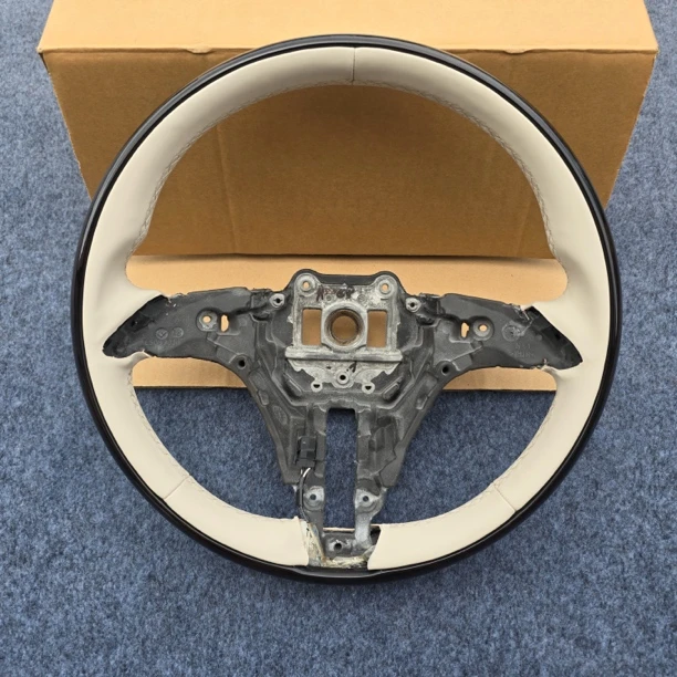 原厂迈巴赫桃木方向盘 原厂原包全新
