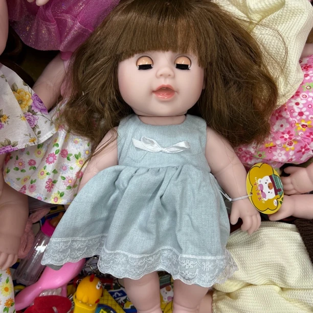 奈宝尼尔搪胶洋娃娃玩偶毛绒玩具睡觉娃娃公仔女闺蜜生日七夕礼物