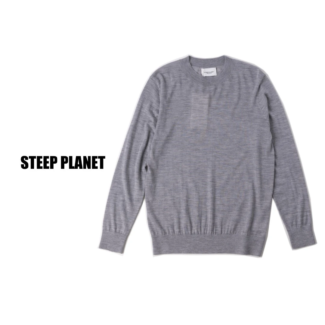 Steep Planet奢潮超细100美丽诺羊毛衫秋冬打底毛衣