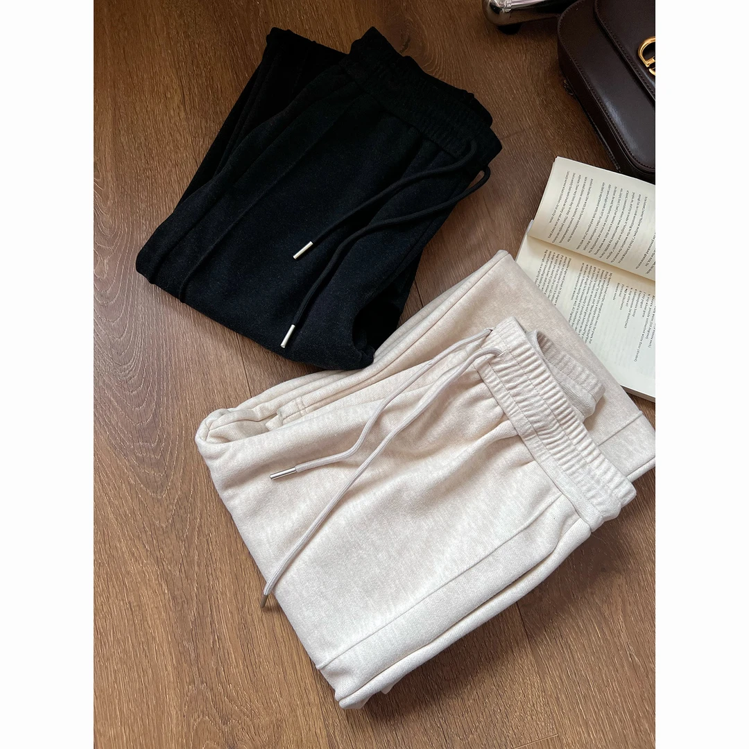 神裤必入！一条过冬~含醋酸羊绒材质 加厚加绒休闲裤直筒裤阔腿裤