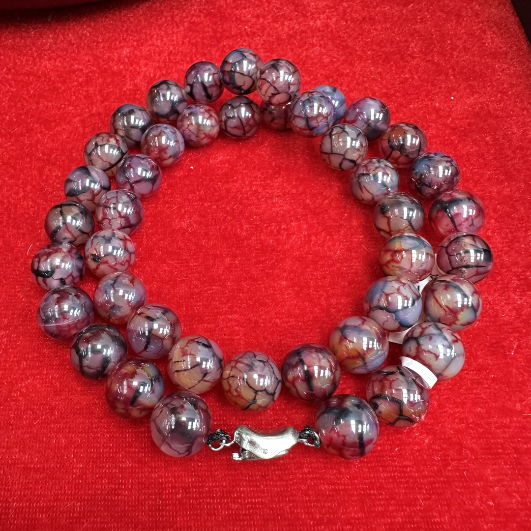 【古藏品】高端典藏级项链12mm多样性发其一Q685