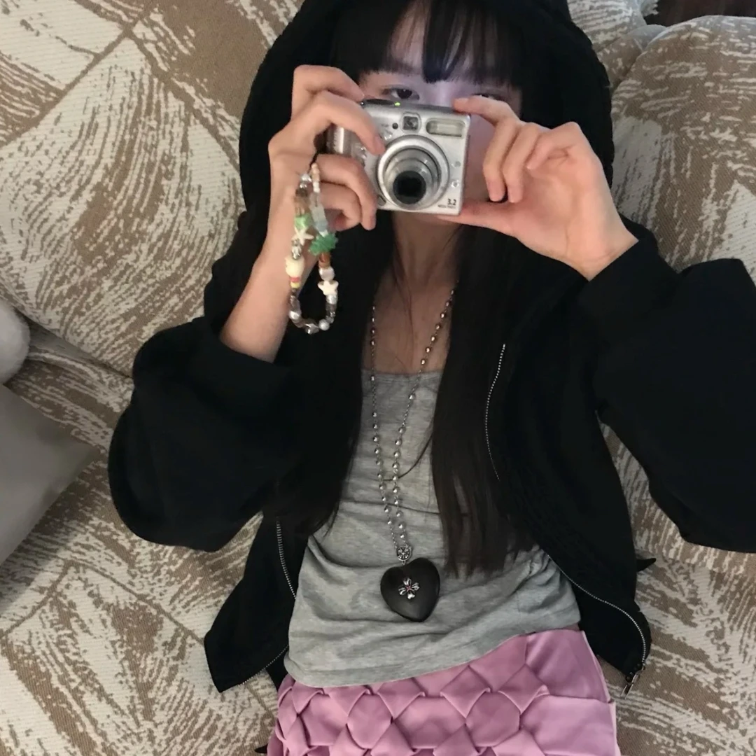 铜合金木质项链 黑色爱心十字架吊坠长项链女黑檀木桃心毛衣链