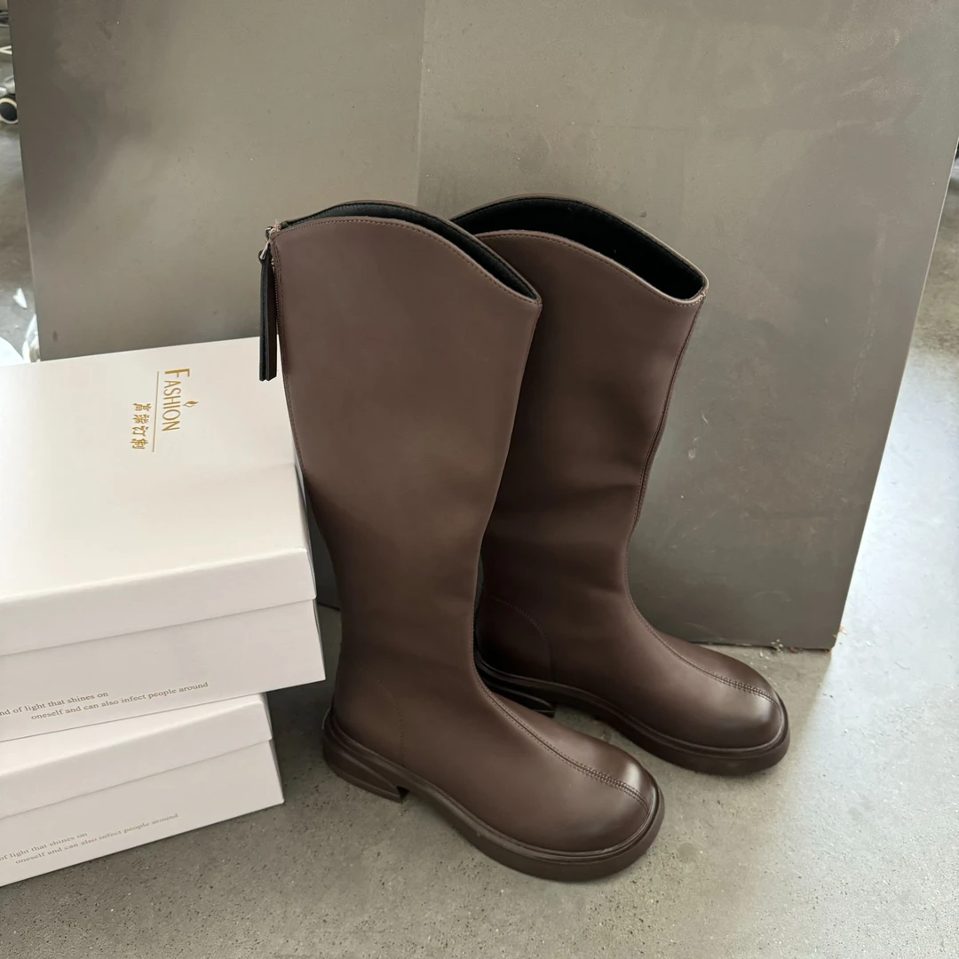 【断码！加薄绒  短靴！高品质  190双  拼手速】百搭短筒靴！