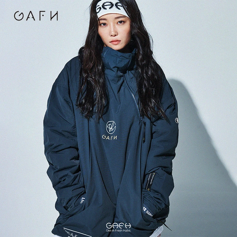 韩国雪服 滑雪服套装 单板滑雪冬季加棉防水防风潮牌时尚滑雪服裤