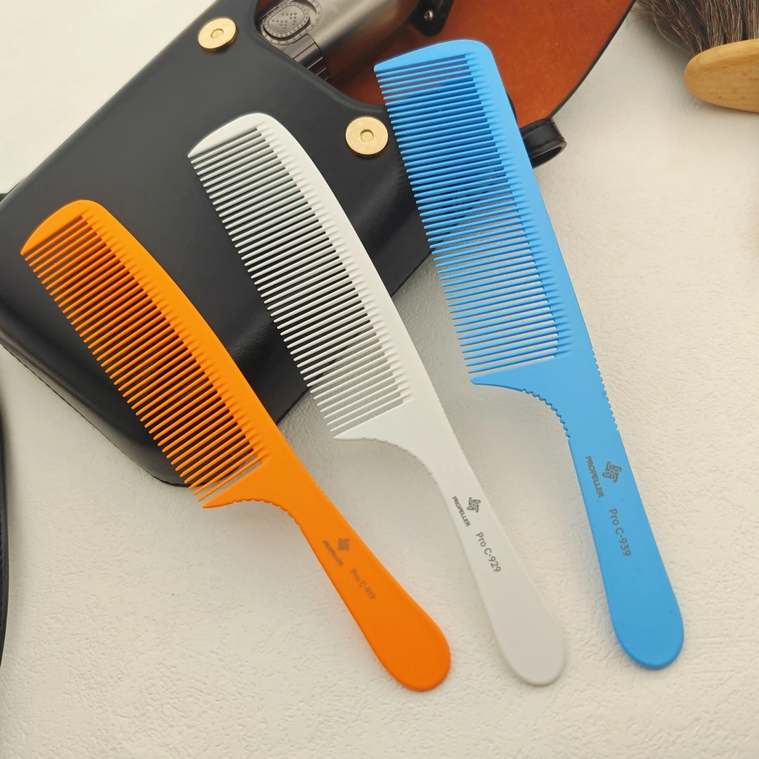 韩国PROPELLER推动者 PRO超薄款男发梳 发型师专业男士推剪平头梳