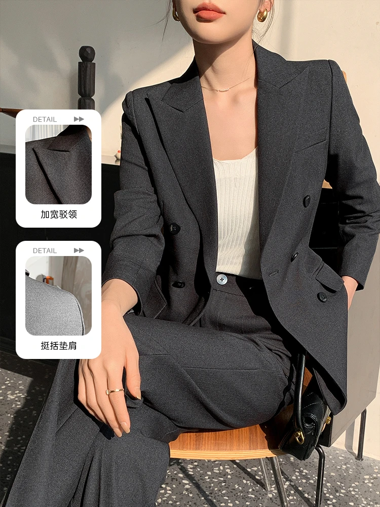 9605高级感小西装外套女气质高端职业女神范通勤商务休闲职业套装