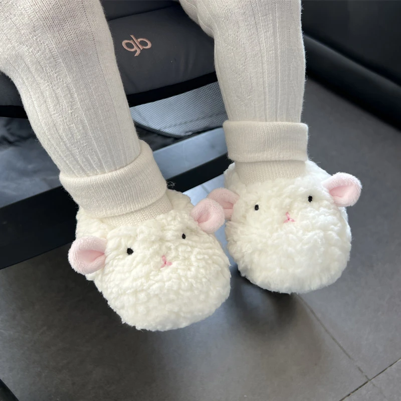 婴儿鞋袜0-6个月秋冬季加绒男女新生宝宝护脚鞋0-1岁软底加厚学步