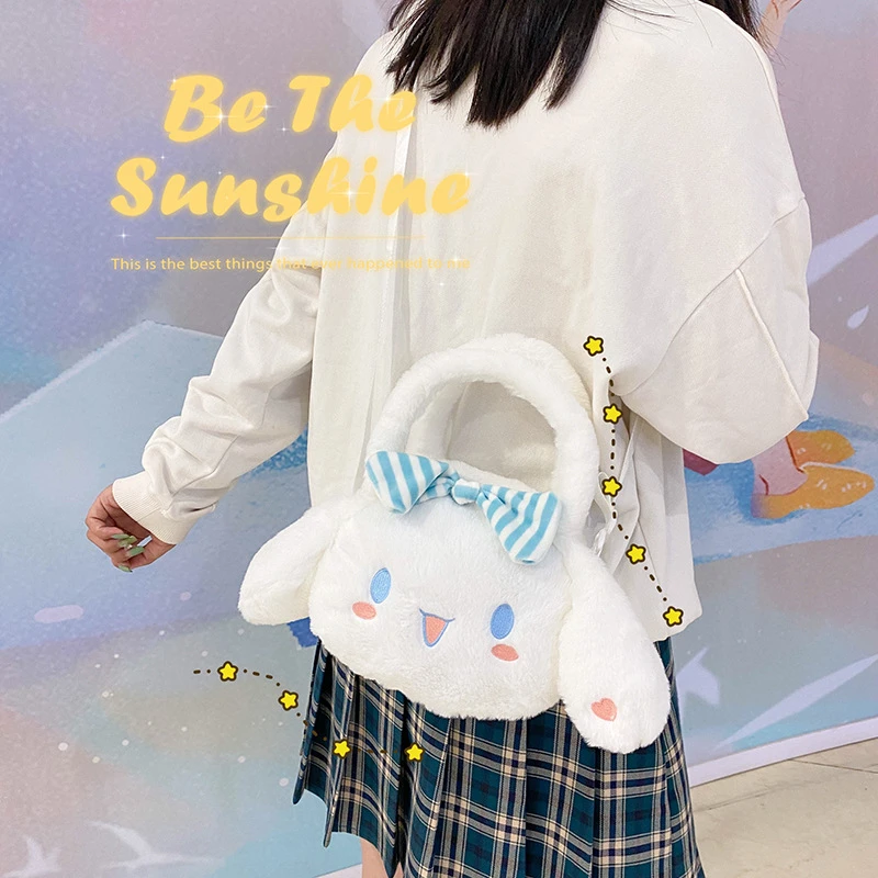 儿童毛绒包包新款清新日系洛丽塔可爱少女手提包斜挎包学生包女孩