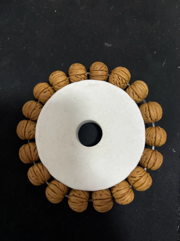 脑纹蚂蚁纹桃核散籽