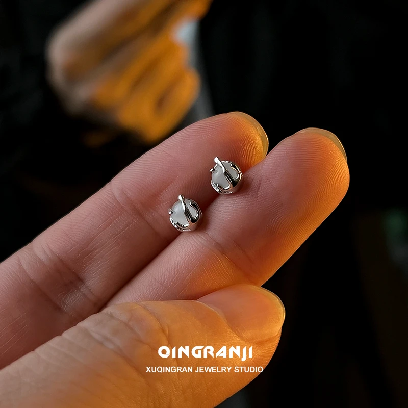 铜合金耳饰 【Just Ash】时尚男生饰品耳钉男款痞帅单只个性耳环男