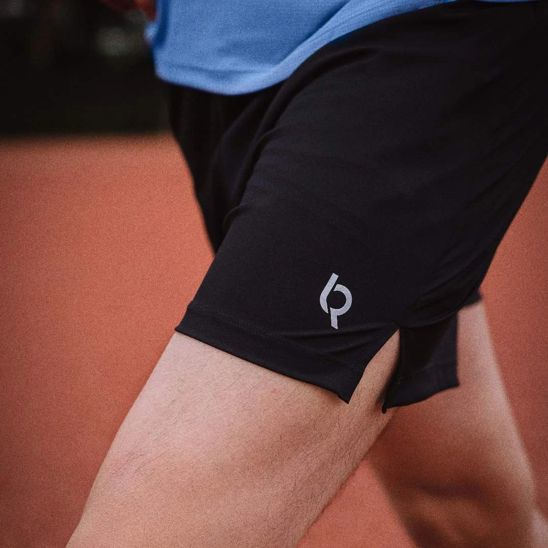 锐零运动 【达人专属】3分宽松内衬短裤腰包速干透气马拉松男女款