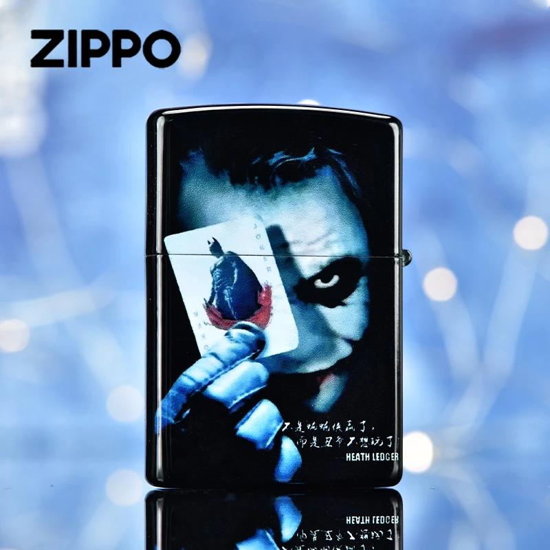 ZIPPO正品 218希斯莱杰小丑-A 士礼品个潮流创意防风火机DY9820CY