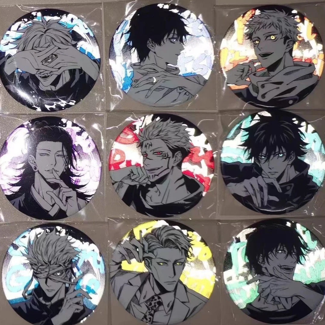 二创咒术回战吧唧徽章