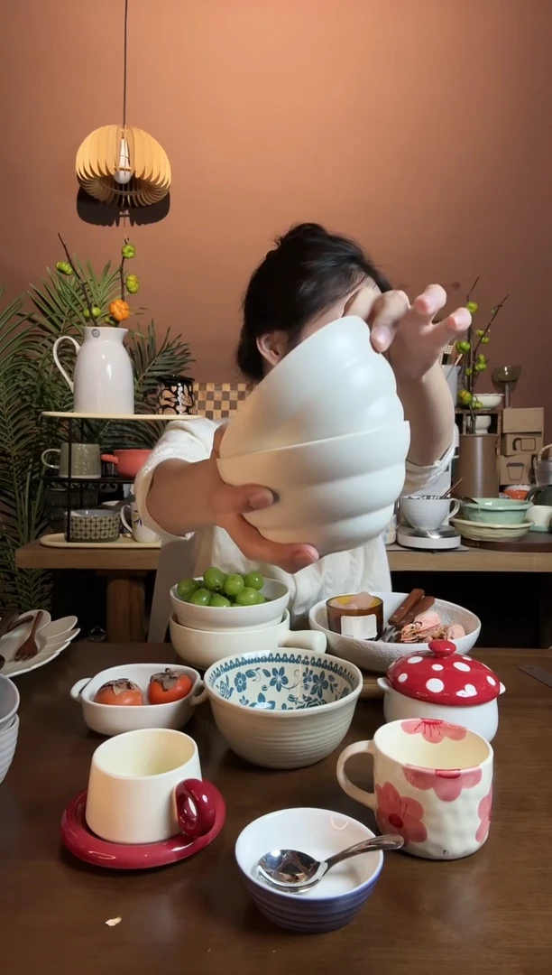 【闪购商品】碗白色葫芦饭碗2只 微瑕凑满20发货