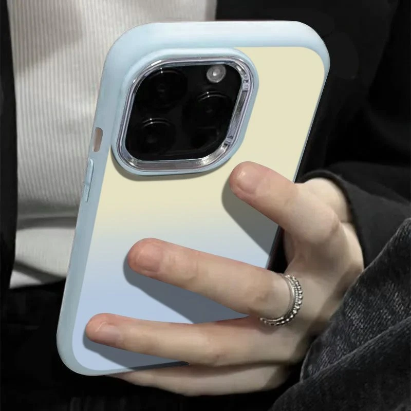 晕染渐变适用vivoY200i手机壳Y100新款Y35+全包X100简约X90/X80