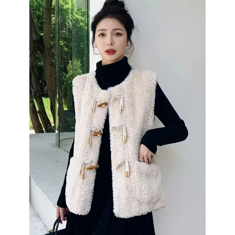 马甲外套女2024冬季新款欧货洋气坎肩外搭马夹网红时尚百搭秋冬