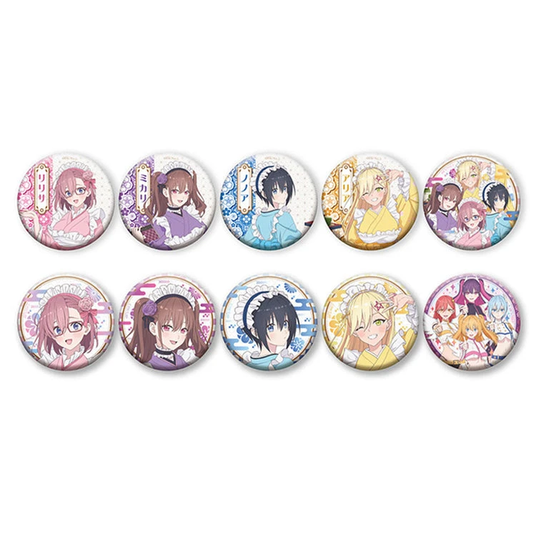 2.5次元的诱惑和风女仆吧唧徽章动漫周边盲盒六天天拆卡