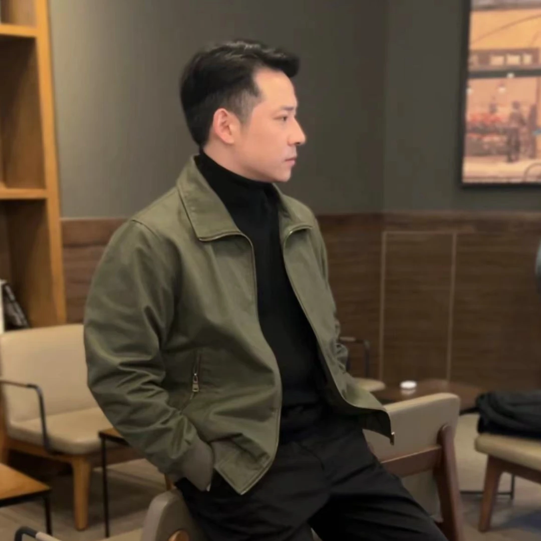 古休GuuRest纯棉夹克男款春秋季多口袋时尚1187复古休闲外套净版