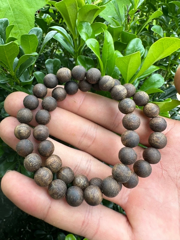 K10奇楠沉香沉水浮圆珠单圈08多样性发1