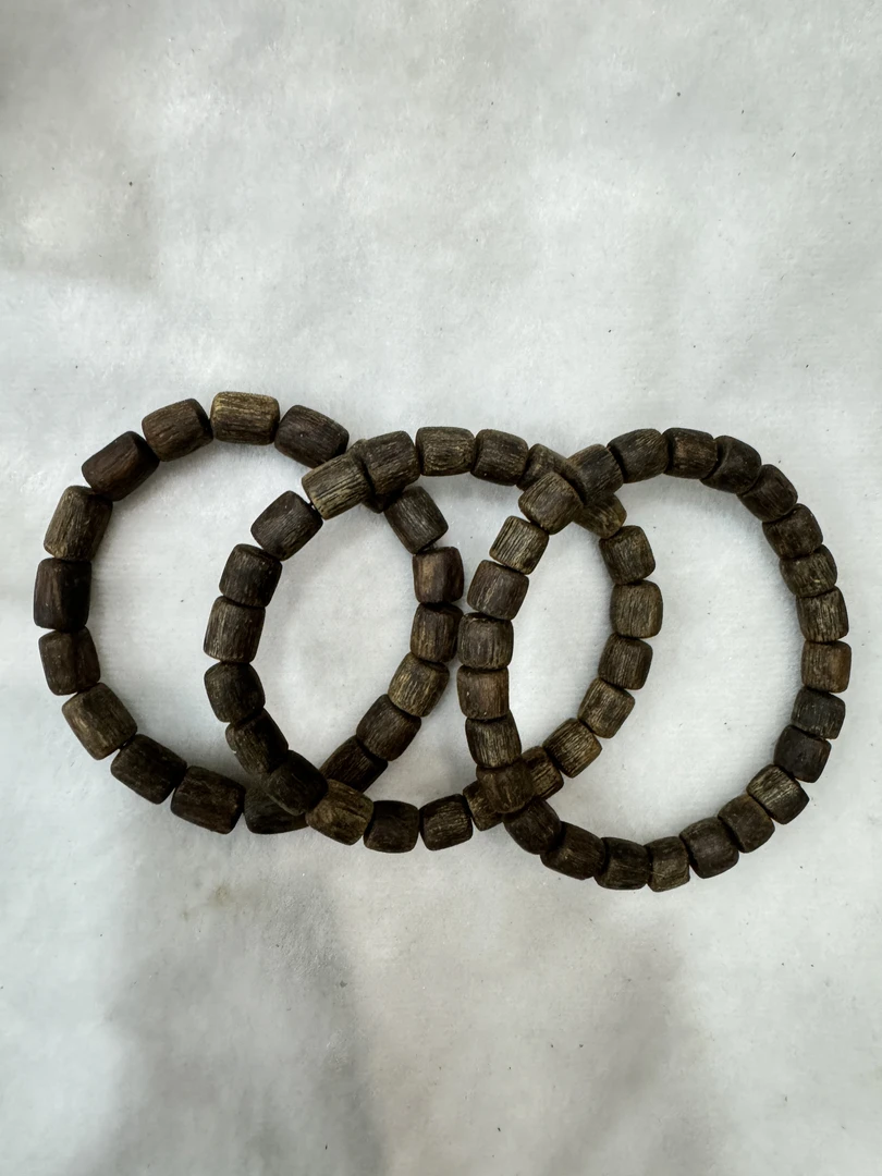 M45奇楠沉香沉水桶珠单圈多样性发一