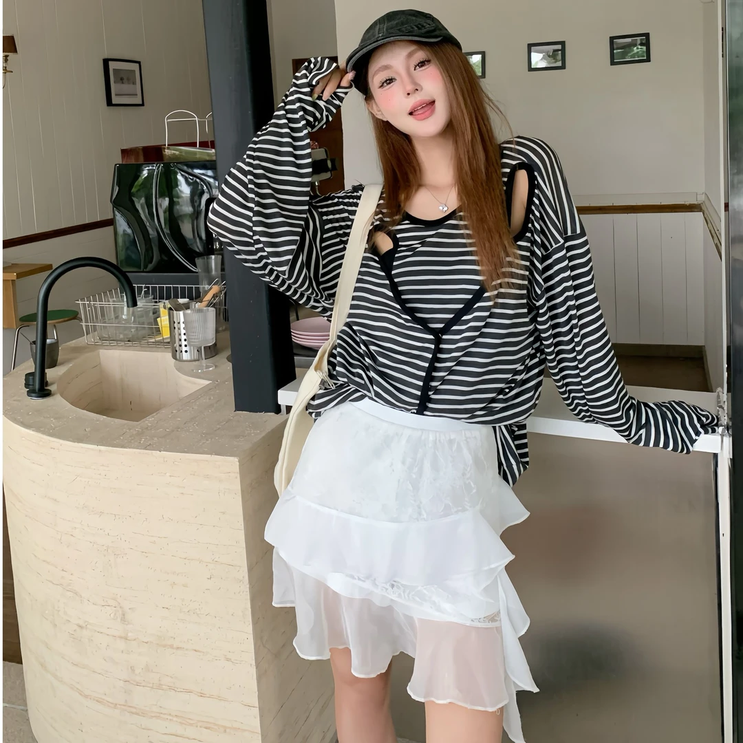 丿未月光玫瑰蕾丝裙