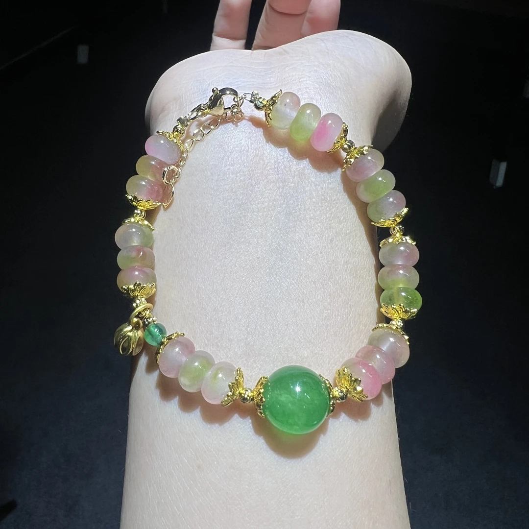 YS8787 玛瑙算盘珠单圈手链