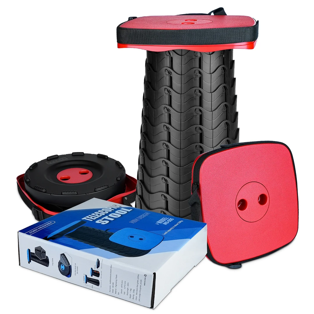 MIAOW6代伸缩折叠方形便携凳