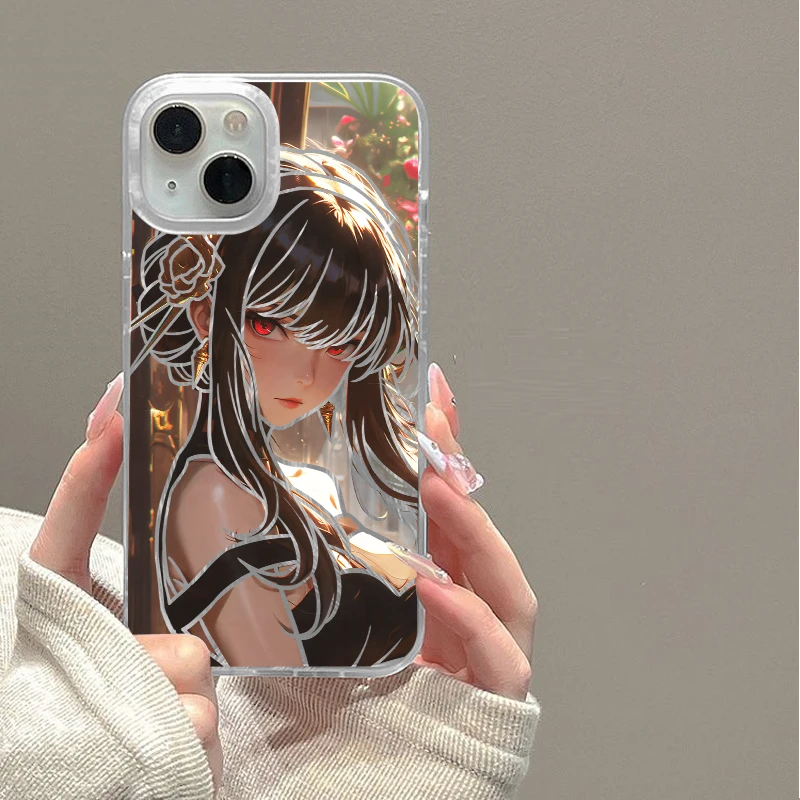 约尔福杰254动漫硬壳苹果16华为小米OP一加羽纱手机壳