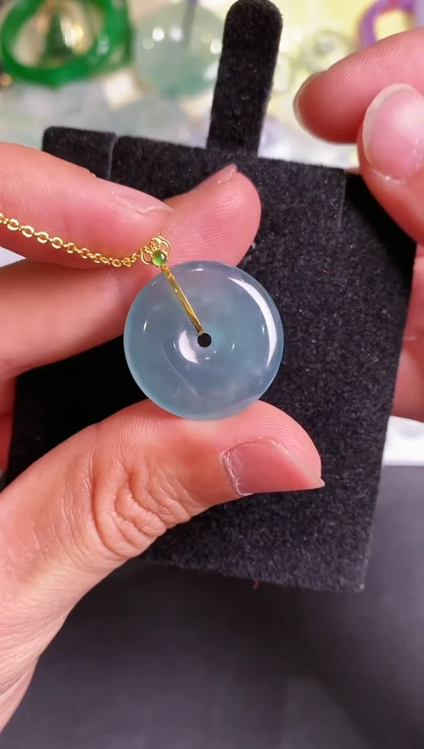 【闪购商品】翡翠.18K金镶嵌(多样性发货)不含链