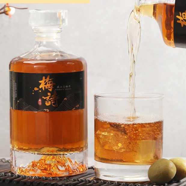 梅诗威士忌青梅酒果酒女士低度微醺14.9度日式甜果酒晚安酒500ML