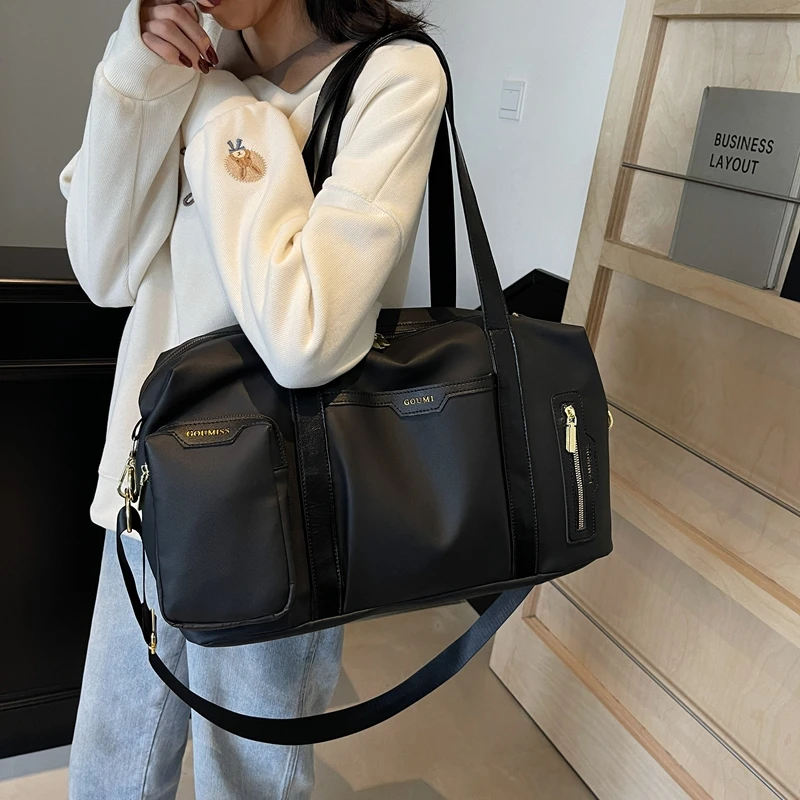 时尚运动防水简约网红休闲百搭轻便单肩肩包潮流干湿斜挎包5167