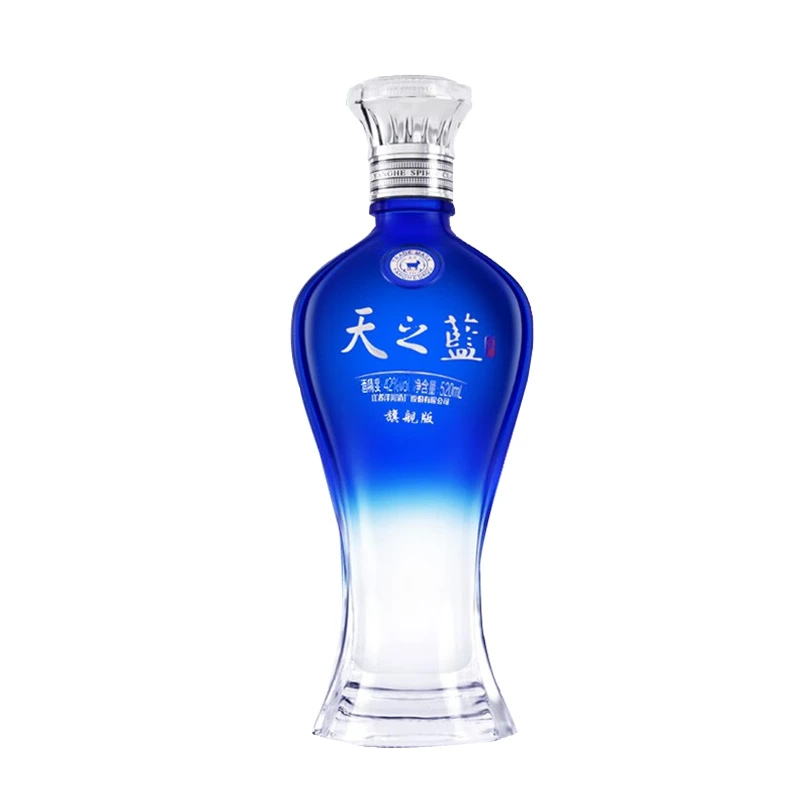 洋河天之蓝42度520ml(18版)浓香型固态法优级白酒