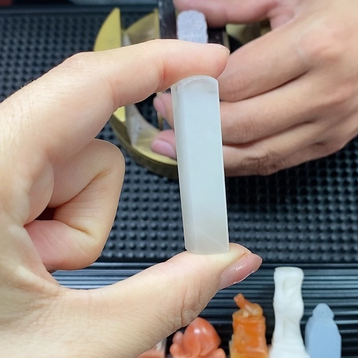 青海石现场直播手工制作