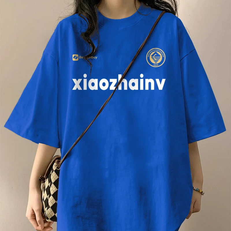 圆领上衣韩版百搭美式复古大码2-300斤夏季100%重磅纯棉短袖T恤衫