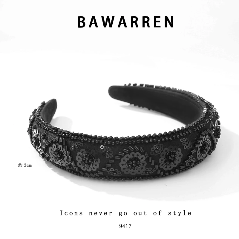 Bawarren9169-气质时尚发箍发饰韩版